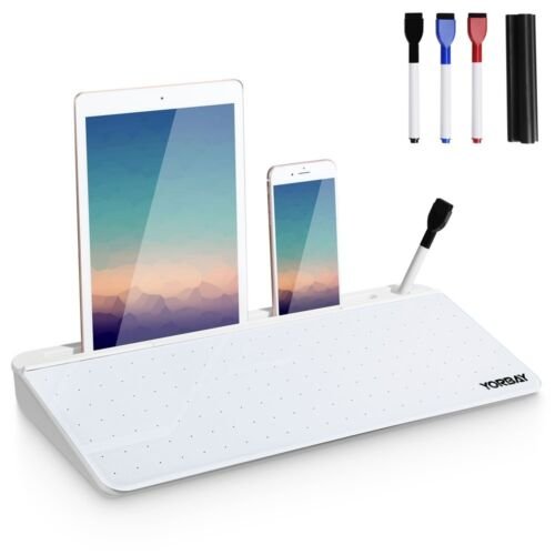 Yorbay Bureau Organizer - Telefoon / Tablet Standaard  - Met Opslag - 45 x 19 x 5