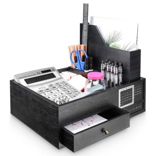 Yorbay Bureau Organizer - Pennenhouder - Met Lade - 32