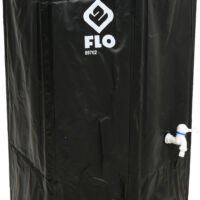 FLO Opvouwbare regenton MET Overloopbeveiliging- 250L - 60 x 60 x 88 cm