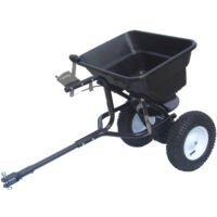 Turfmaster Strooier getrokken model - Max. inhoud 36 kg -  Strooibreedte 2