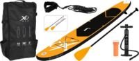 XQ Max opblaasbaar SUP board - 305 cm - 6-delige set- Oranje/Zwart - Tot 100 kg