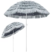 Kingsleeve Parasol Hawaii Lichtgrijs ø160cm