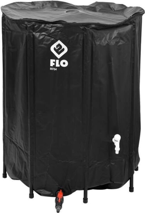 FLO Opvouwbare regenton - 500L - PVC - 80 x 80 x 98 cm