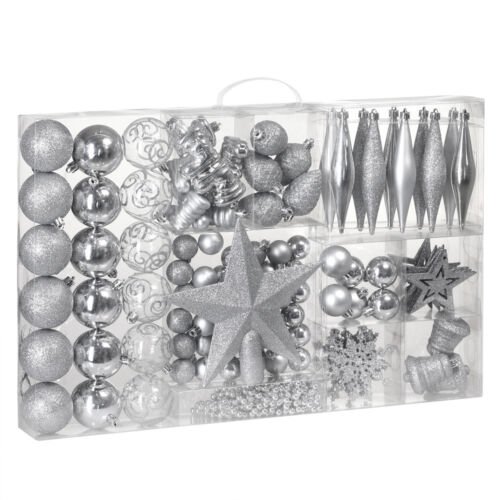 DBA Kerstballen - 102 stuks -  zilver