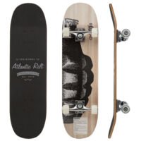 Spielwerk Skateboard - ABEC 9 Voorraad - PU-schokdempers + PU-wielen - Natuur