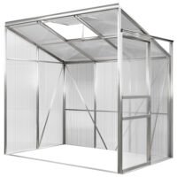 Gardebruk Aluminium zij serre 192x127x202cm met venster