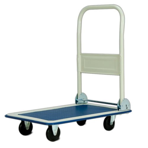 Herzberg Trolleywagen met Platform - Inklapbaar - 73x47x70cm