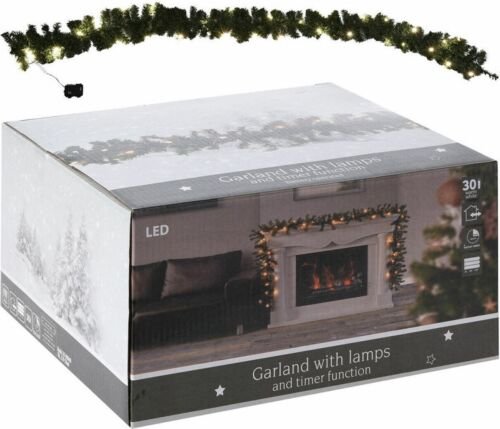 Nampook Guirlande - Inclusief 30 LED lampjes - 270 cm