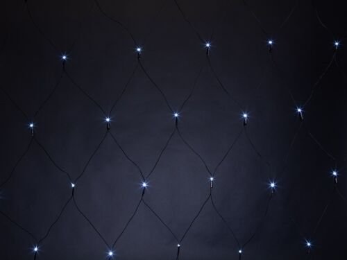 Vellight Netverlichting - 2x2m – 144 LED’s– Koud Wit – Binnen en Buiten