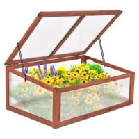 Coast Plantenbak Tuin Balkon - Hout - 100 x 65 x 40 cm