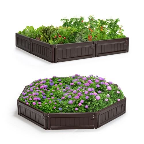 Coast Plantenbank Flexibel Verstelbaar - 123 x 123 cm - Bruin