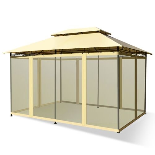 Coast Outdoor Paviljoen met Verwijderbare Gaas Zijwand & Daken 3