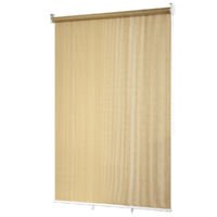 Coast Verduisteringsrolgordijn Buitenrolgordijn met UV-bescherming Rolgordijn met zonwering 121x181 cm Beige
