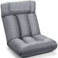 Coast Vloerstoel Tatami Slaapstoel Relax Stoel Recliner Functie - Grijs