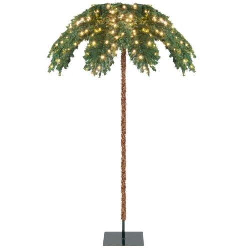 Coast Kerstboom Kerstpalm MET 250 Warme Witte LED -lichten - 813 takken - 180 cm