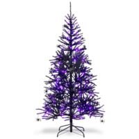 Coast 183 cm Hoge Kerstboom  MET LED -verlichting - Zwart