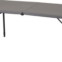 Redcliff Inklapbare Tafel - Incl Handvat - 122 x 61 cm - Grijs