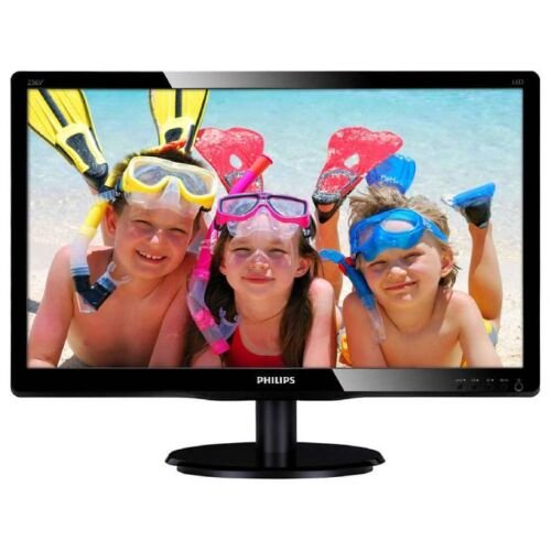 Philips 236v4l - 23 inch - 1920x1080 - DVI - VGA - Zwart