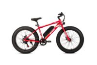 Avon X6 250w E-bike Fatbike 250w Motor 24 Inch Rood Gratis Rijklaar Bezorgd