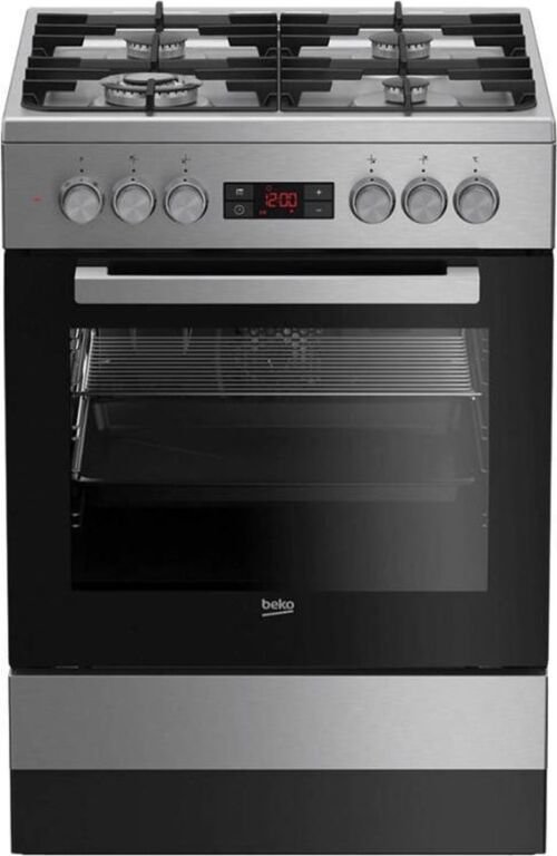 Beko Fse61330dxs Dual Fuel Fornuis 60cm | Nieuw (outlet)