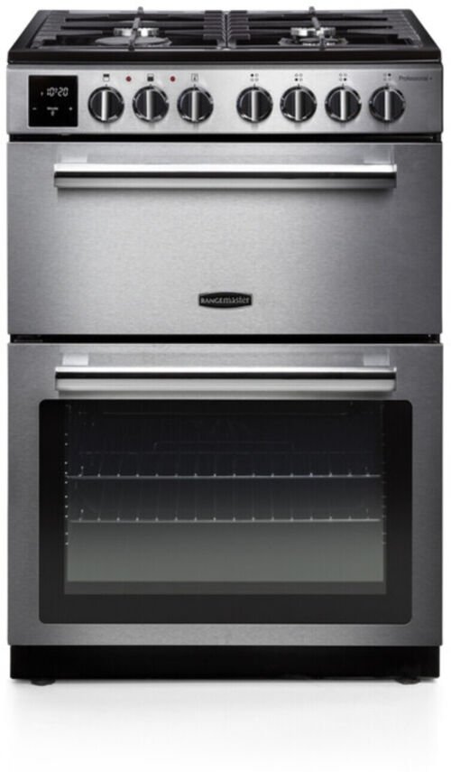 Rangemaster Professional Plus Dual Fuel 60cm Rvs | Nieuw (outlet)