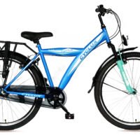 Cyclux Astro Jongensfiets 24 Inch N3 Zwart Blauw