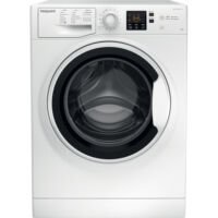 Hotpoint Nswa843cww Wasmachine 8kg 1400t | Tweedehands (Refurbished)