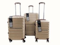 Libiao A07 Kofferset 3 Delig - 85l & 50l & 30l - Goud