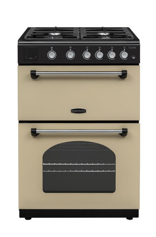 Rangemaster Classic Gasfornuis 60cm Cream | Nieuw (outlet)