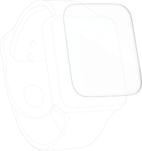 InvisibleShield Ultra Clear Apple Watch 44 mm Kunststof