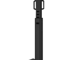 Neomounts MOVE Up FL50S-825BL1 mobiele vloersteun Zwart