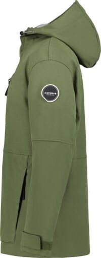 ICEPEAK - maat 50- ASHEBORO Lifestyle Gevoerde Softshell Dark-Green