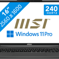 MSI CreatorPro 16 AI Studio A1VJG-253NL QWERTY