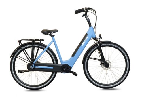 Avon N7 Elektrische Damesfiets 28 Inch Middenmotor Mat Blauw Gratis Rijklaar Bezorgd | Nieuw (outlet)