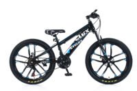 Cyclux Road Bike Jongensfiets Mtb 24 Inch 21 Speed Shimano Blauw