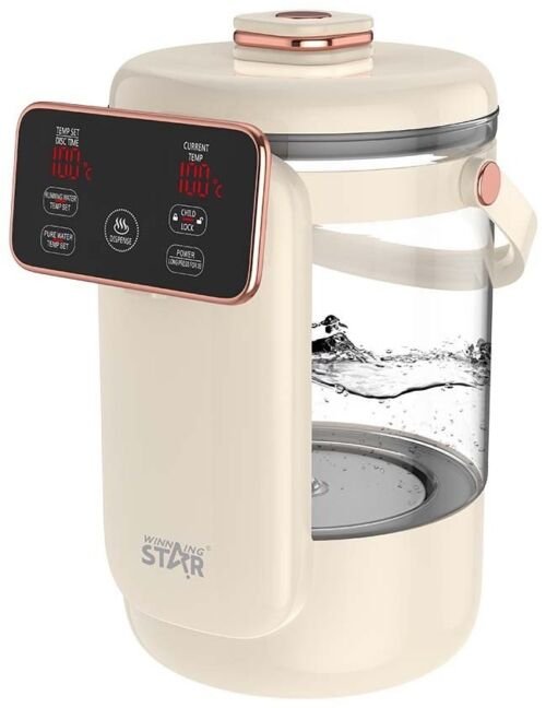 Winning Star St-6033 Waterkoker Met Display - 2.5 Liter - Beige