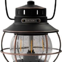 Barebones RAILROAD LANTERN BRONZE - USB - Tafellampen elektrisch - Bronze