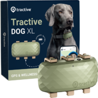 Tractive Gps Tracker Hond XL Groen