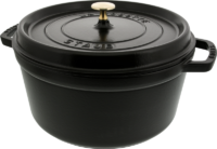 Staub Ronde Stoof-/Braadpan 28 cm Zwart