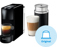 Krups Nespresso Essenza Mini XN1118 Zwart + Melkopschuimer