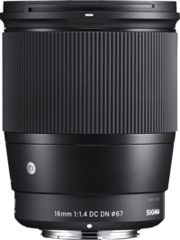 Sigma 16mm f/1.4 DC DN Contemporary Canon EF-M