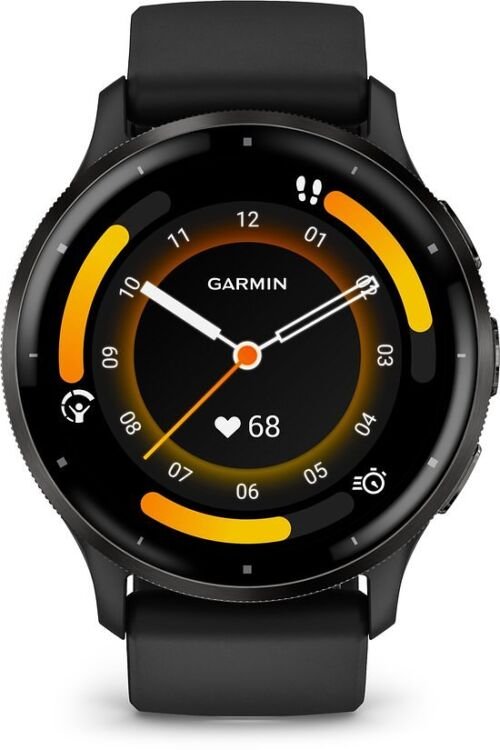 Garmin Venu 3 - Smartwatch - Sporthorloge - AMOLED-Scherm - 14 dagen batterij - Zwart