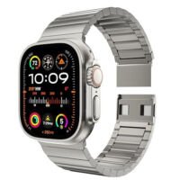 LULULOOK Magnetische Polsband voor Apple Watch Ultra 2 - Titanium Grade 2