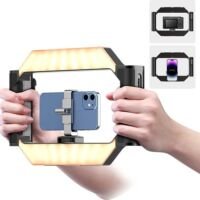 ULANZI U-Rig Smartphone Video Rig - Met Licht en Afstandsbediening - Dimbaar 2500K-9000K