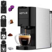 KOTLIE Espresso Koffiemachine - 4-in-1 Nespresso Capsule Espresso Machine