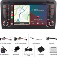 YZKONG Autoradio voor Audi A3 S3 RS3 2003-2012