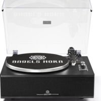 ANGELS HORN Alles-in-n Bluetooth Vinyl Platenspeler - Black Classic Edition