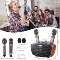 MyParty - Karaoke Star - Draagbaar Partysysteem - Bluetooth - 2 Microfoons