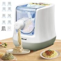 CGOLDEMWALL Automatische Pasta Maker Machine Elektrische