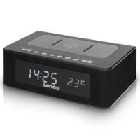 Lenco CR-580 - Wekkerradio met Qi-Wireless